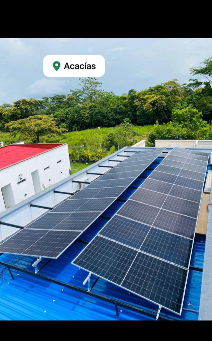 Proyecto solar en Acacías Meta